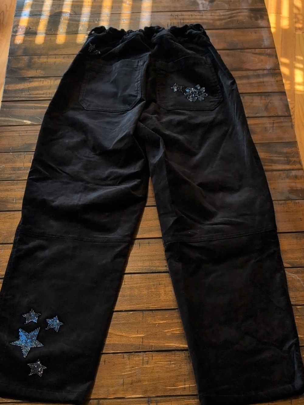 Pilcro The Wanderer Velvet Beaded Pants - Picture 12 of 12